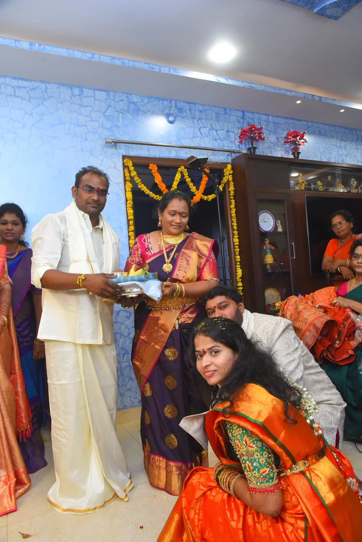 The wedding: a photograph from Sasi and Praneesha’s wedding collection