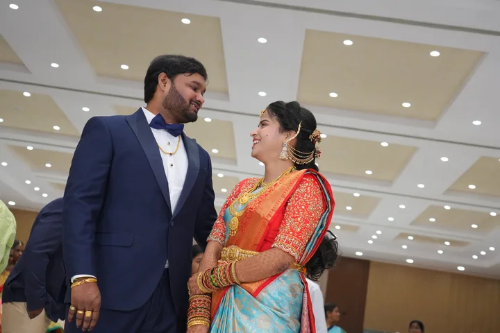 Together: a photograph from Sasi and Praneesha’s wedding collection