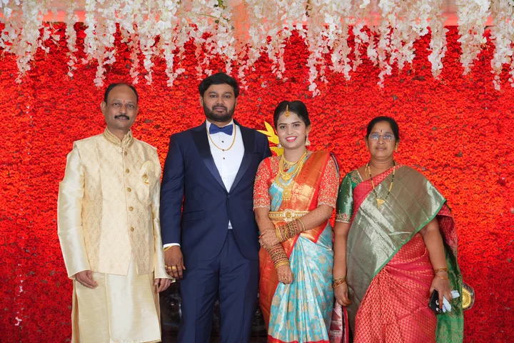 The reception: a photograph from Sasi and Praneesha’s wedding collection