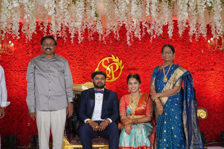 The reception: a photograph from Sasi and Praneesha’s wedding collection