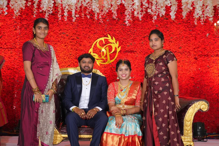 The reception: a photograph from Sasi and Praneesha’s wedding collection