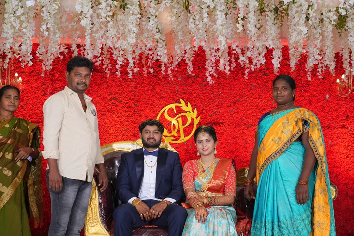 The reception: a photograph from Sasi and Praneesha’s wedding collection