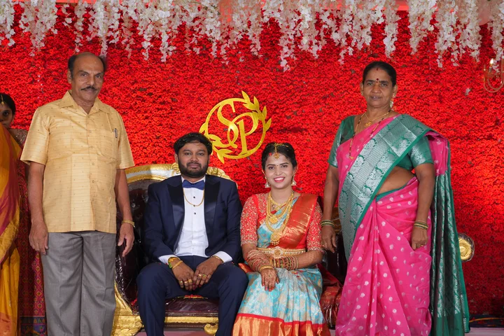 The reception: a photograph from Sasi and Praneesha’s wedding collection