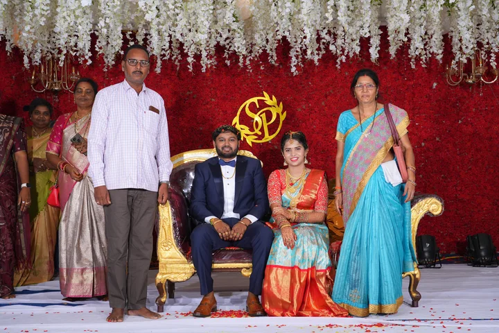 The reception: a photograph from Sasi and Praneesha’s wedding collection