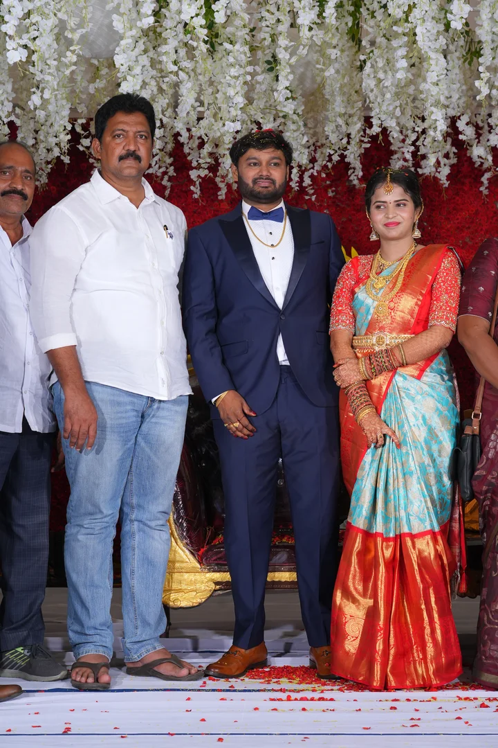 The reception: a photograph from Sasi and Praneesha’s wedding collection