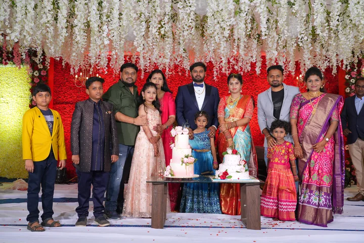 The reception: a photograph from Sasi and Praneesha’s wedding collection