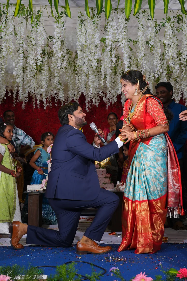 The reception: a photograph from Sasi and Praneesha’s wedding collection