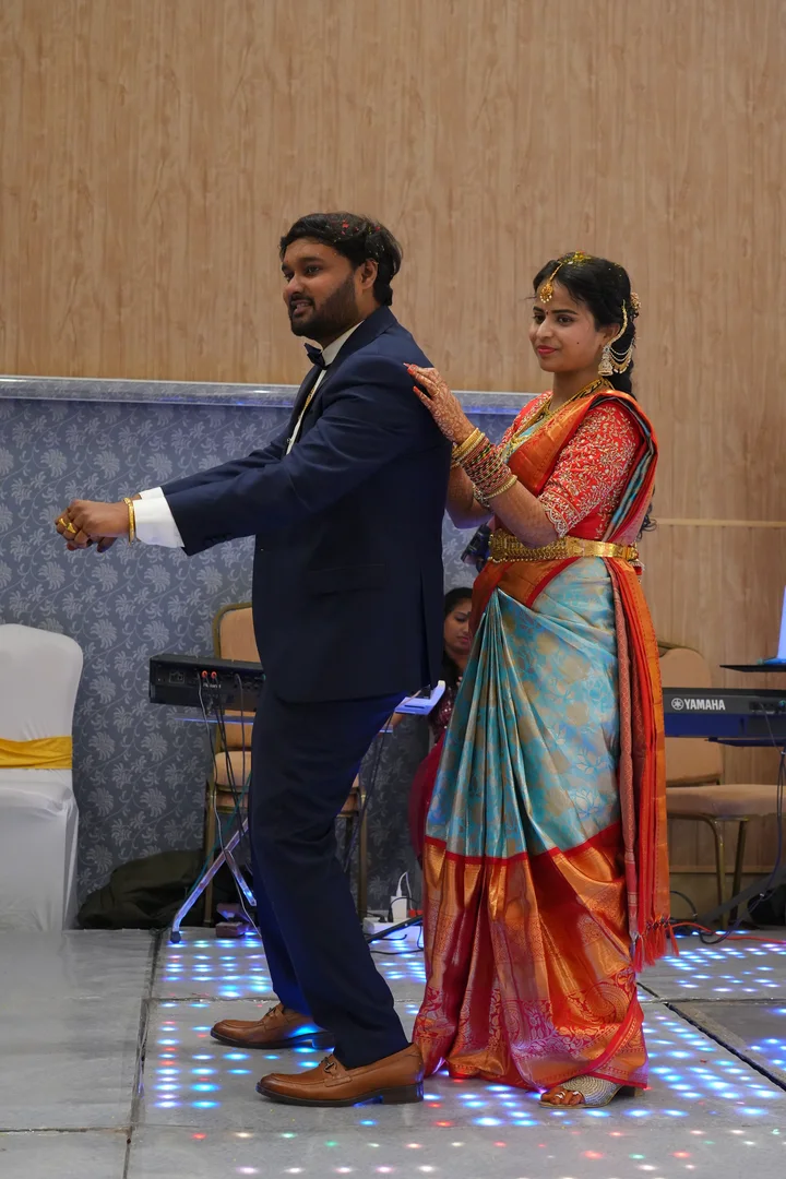 The reception: a photograph from Sasi and Praneesha’s wedding collection