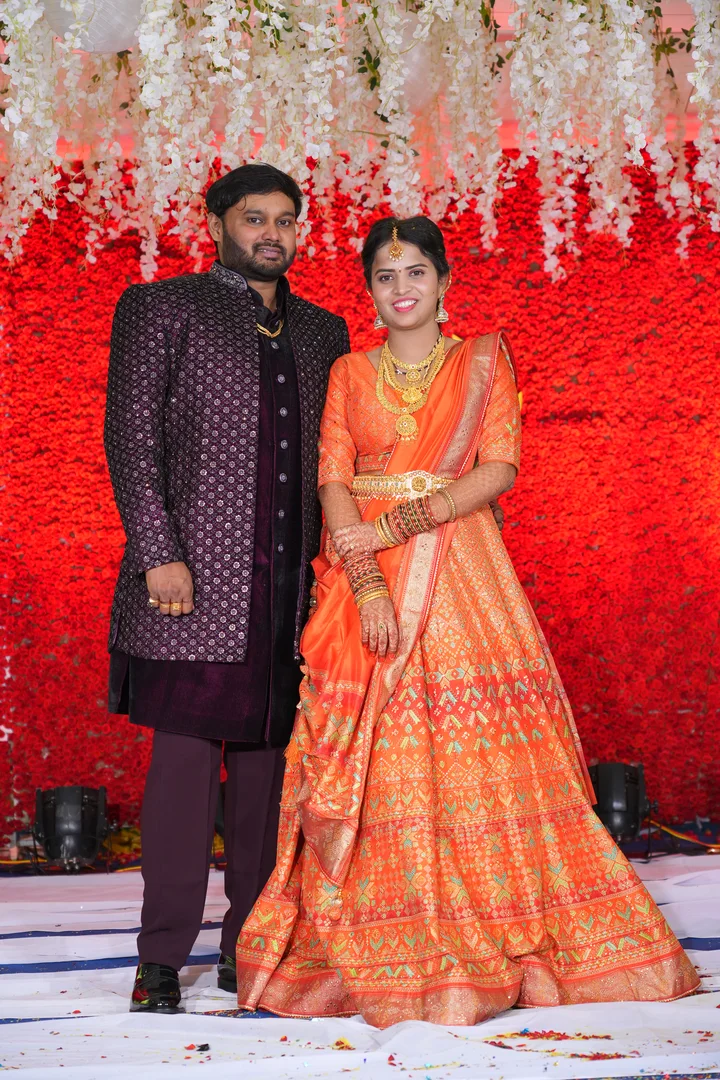 Together: a photograph from Sasi and Praneesha’s wedding collection