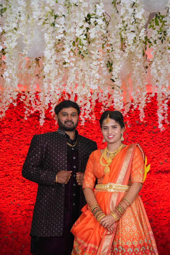 Together: a photograph from Sasi and Praneesha’s wedding collection