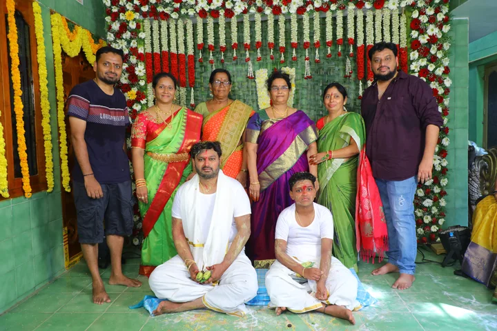 Pellikoduku: a photograph from Sasi and Praneesha’s wedding collection