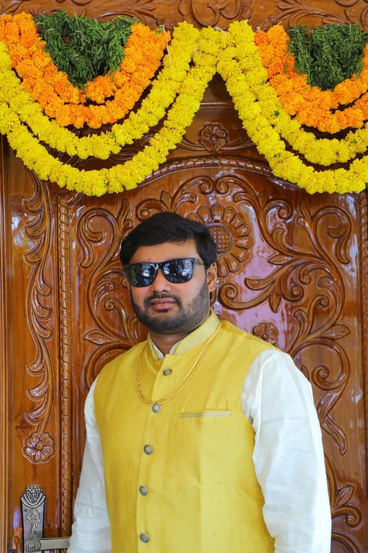 Haldi: a photograph from Sasi and Praneesha’s wedding collection