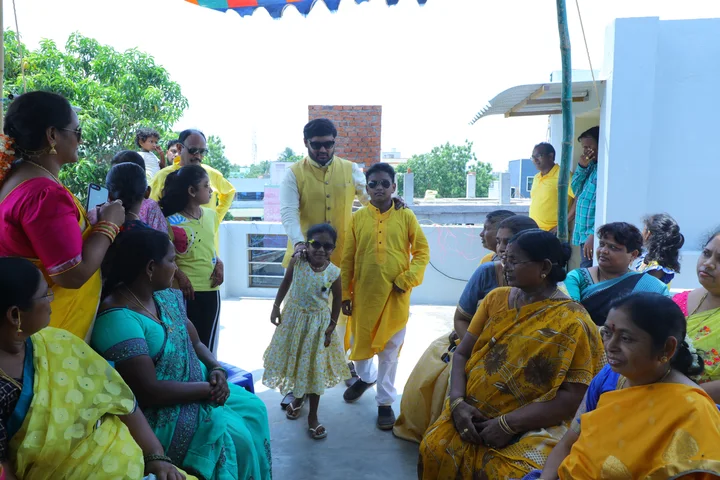 Haldi: a photograph from Sasi and Praneesha’s wedding collection