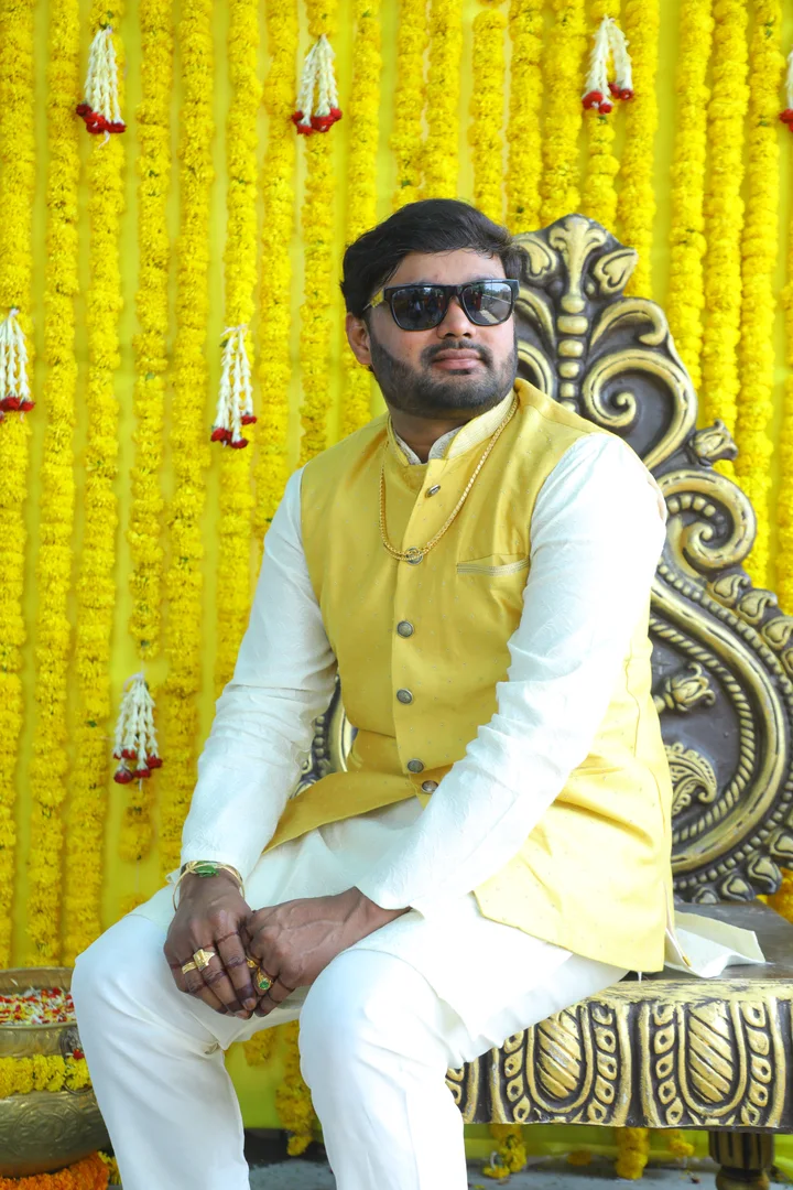 Haldi: a photograph from Sasi and Praneesha’s wedding collection