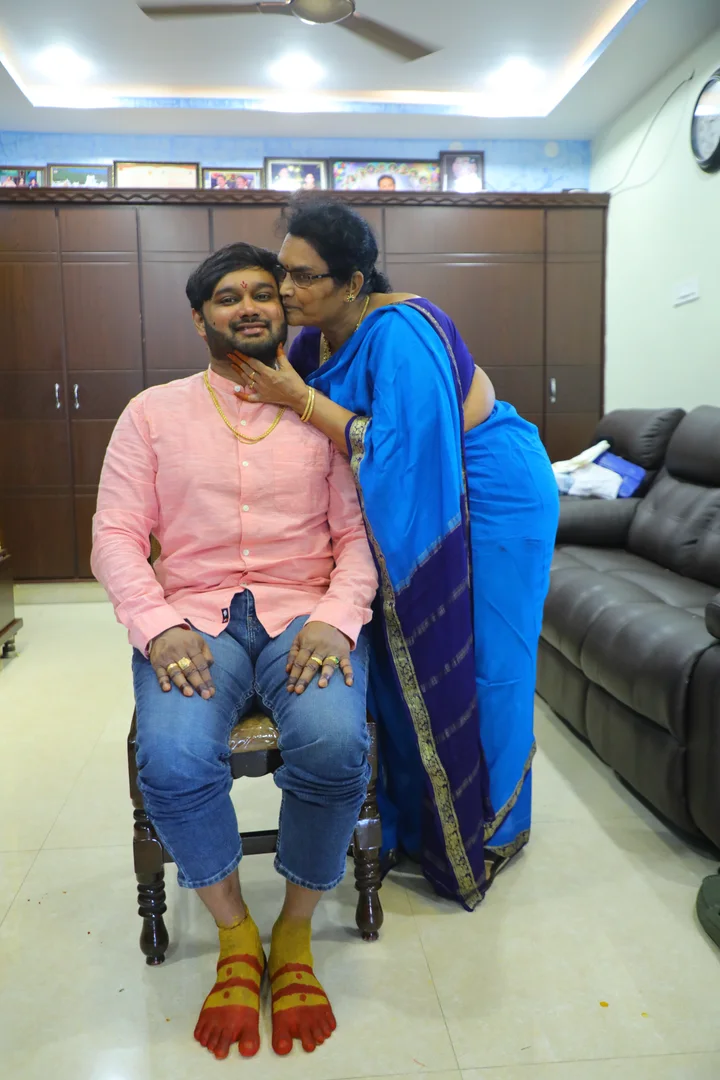 Haldi: a photograph from Sasi and Praneesha’s wedding collection