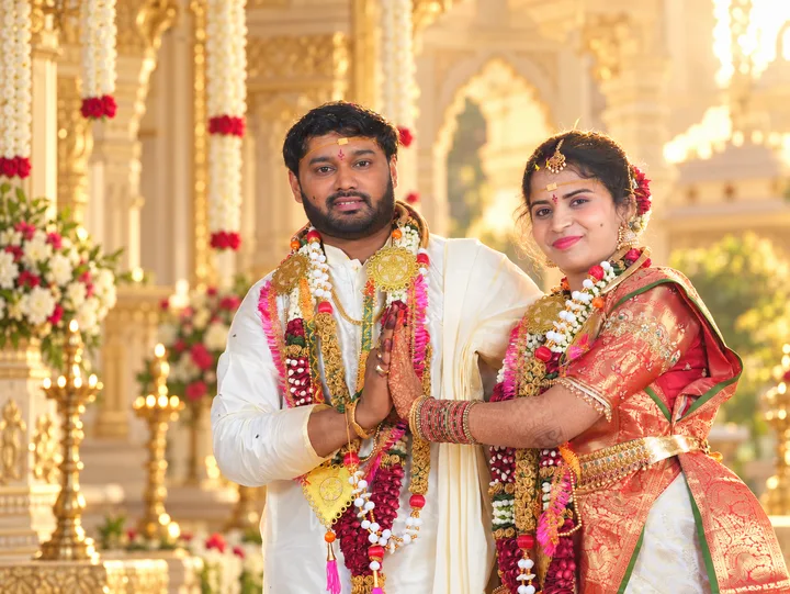 Together: a photograph from Sasi and Praneesha’s wedding collection