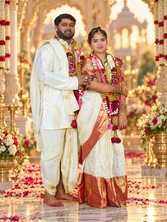 Together: a photograph from Sasi and Praneesha’s wedding collection