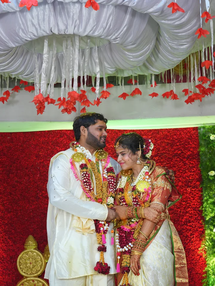 Together: a photograph from Sasi and Praneesha’s wedding collection